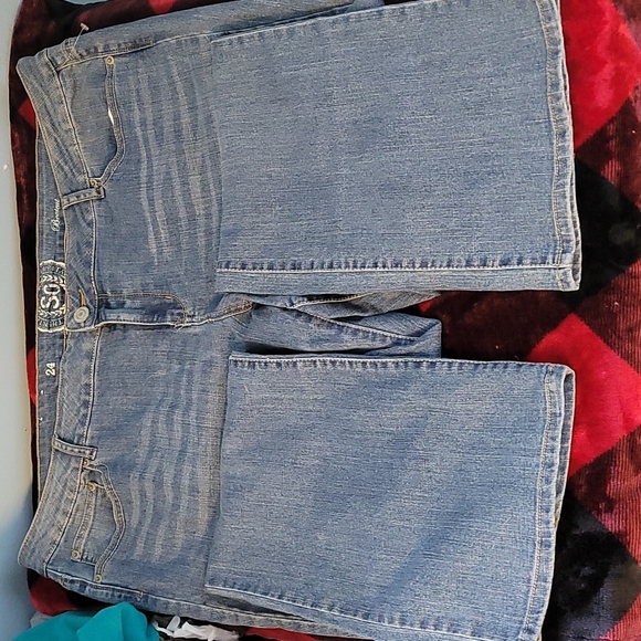 NWOT So Plus Size Boot Cut Jeans Women's Size 24 - Picture 7 of 8